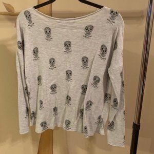 Skull Cashmere Top